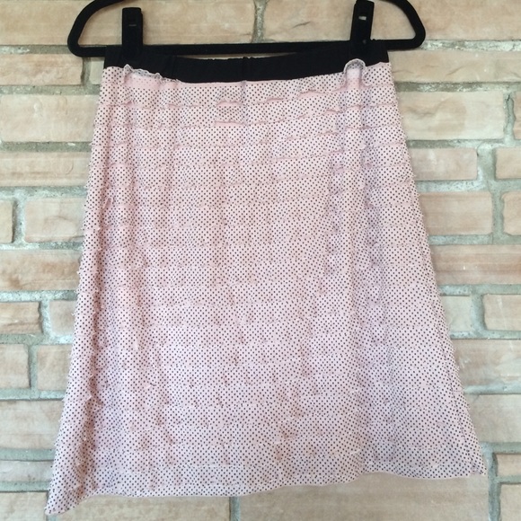 Polka Dot Ruffle Skirt