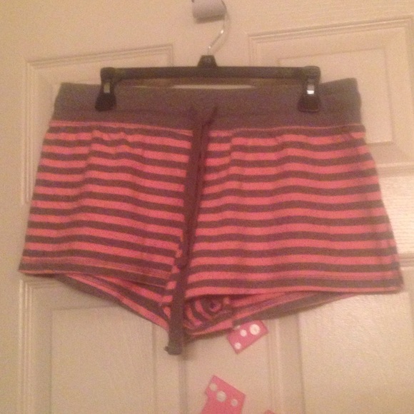 Pink and Gray sleepwear shorts