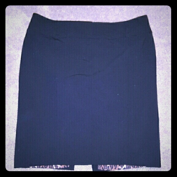 Express pencil skirt cheetah lining sz 12 L