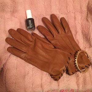 Ralph Lauren leather gloves