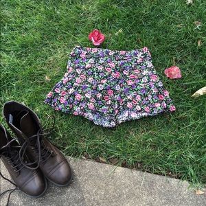Spring Flower Shorts