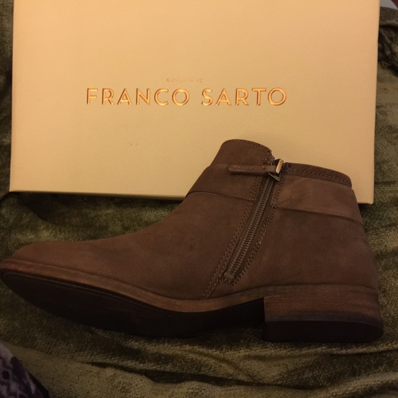 Brand new suede Franco Sarto booties - Picture 3 of 4