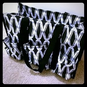 Thirty-one zip top organizing utility tote