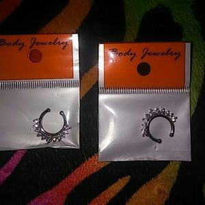 Fake Septum Rings