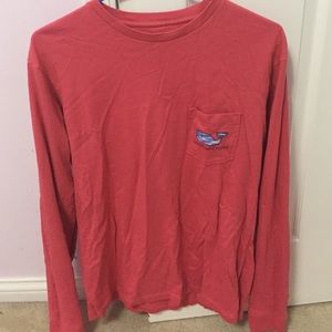 Pinkish vineyard vines tshirt