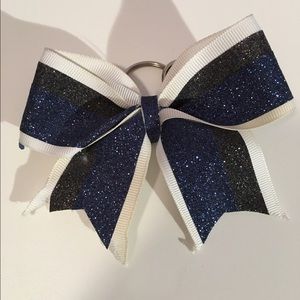 Cheer bow key chain