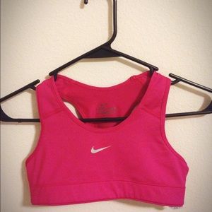 NIKE pink sports bra