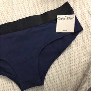 Calvin Klein blue bikini panty