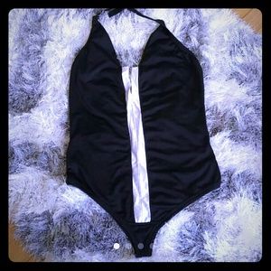 One piece bathing suit