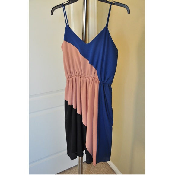 Everly Color Block Dress