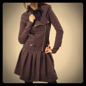 NWT Prairie Underground Zip Moto Hoodie