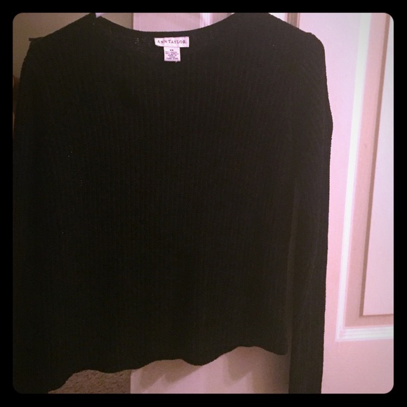 Woven sweater