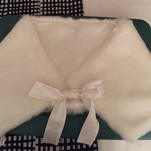 Faux fur wrap