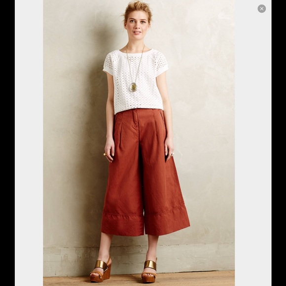 Cartonnier wide leg culottes