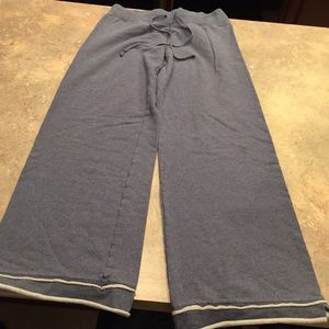 Gap sweatpants slate blue color
