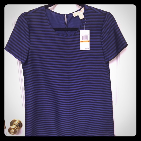 NWT Michael Kors short sleeve blouse