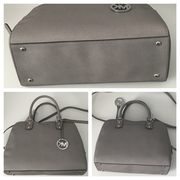 MICHAEL Michael Kors SAFFIANO LEATHER SATCHEL - Picture 4 of 4