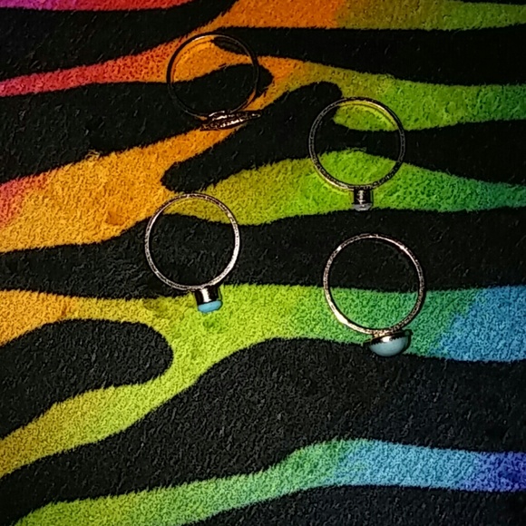 Boho Gold Rings - Picture 2 of 2