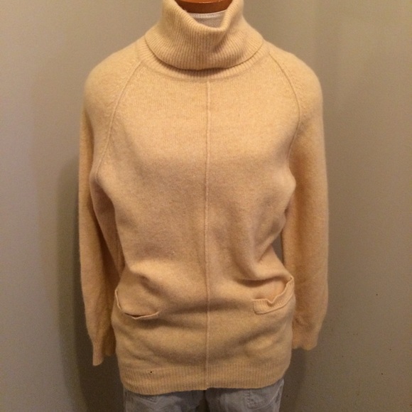 SOLD Wool/Angora Turtleneck Sweater