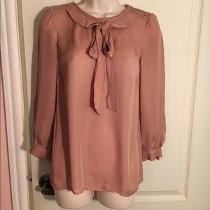 New Marc by Marc Jacobs Maroon Pink Blouse