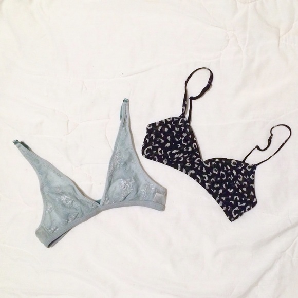 Two Wireless Bralettes, Bundled