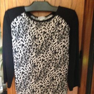Cute animal print top