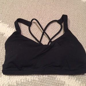 Lululemon Black Sports Bra