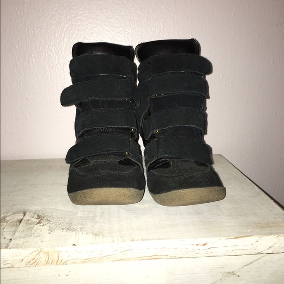 High top wedges: Steve Madden