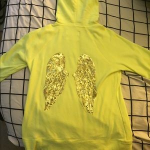 Victoria Secret zip up hoodie.