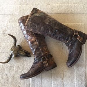 Frye "Phillip" harness boot