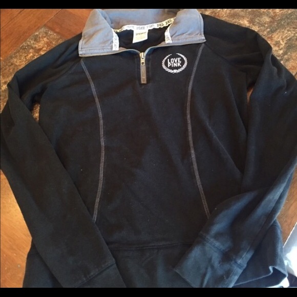 SALE 🏮VS PINK yoga half zip🎀