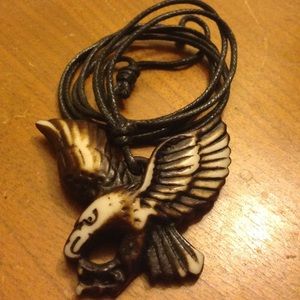 ⭐️Wooden Eagle Necklace⭐️