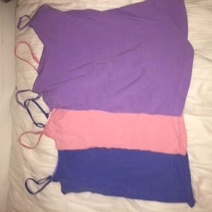 3 camisoles