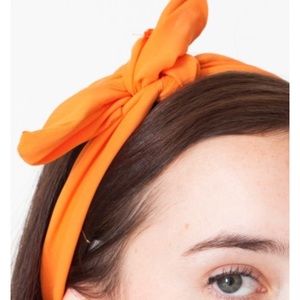 American Apparel Orange Twist Scarf