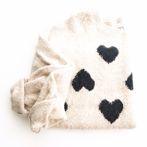 LC Lauren Conrad Sweaters - LC Lauren Conrad Hearts Sweater