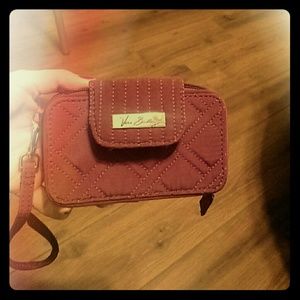 Merlot Vera Bradley wristlet