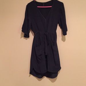 Navy BCBG Maxazria Dress