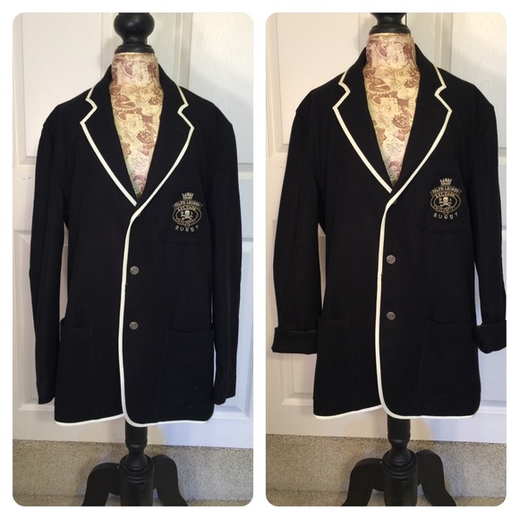ralph lauren rugby blazer