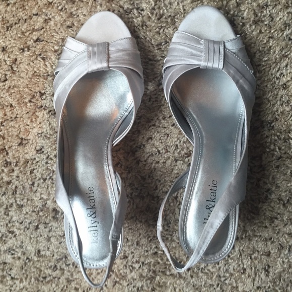 Kelly & Katie Silver Heels!