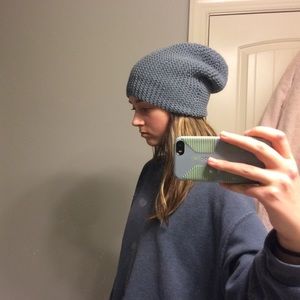 Gray Knit Beanie from Rue21