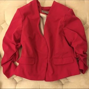H&M hot pink blazer