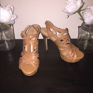 Guess platform heels