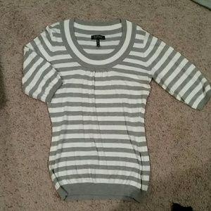 Buffalo Large grey white and silver sweater nwot