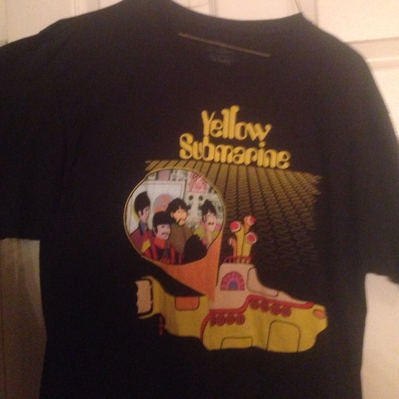 Two Black Beatles Tees.