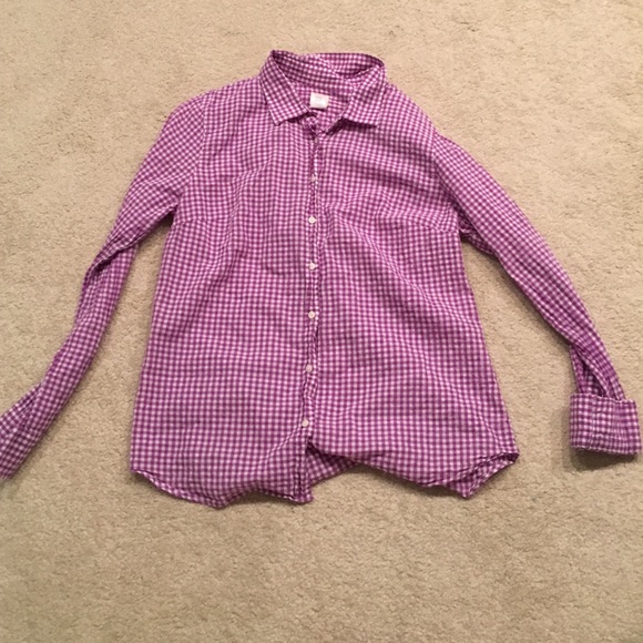 2 Jcrew gingham button downs