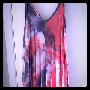 Lovestitch tie dye maxi dress
