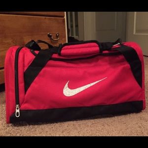 Bedazzled Nike bag