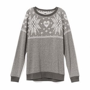 VS PINK FAIR ISLE SWEATER