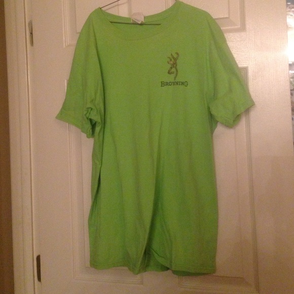 Lime Green Browning Tee