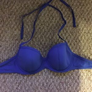 Blue Victoria's Secret Bikini Top